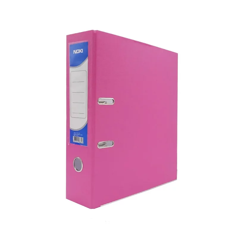Biblioraft plastifiat 7,5 cm Roz, NOKI
